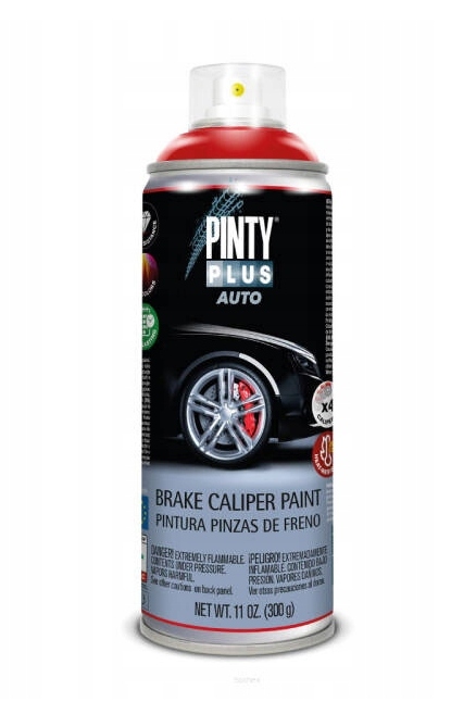 

Pintyplus Auto Brake Caliper Czerwony 400ml
