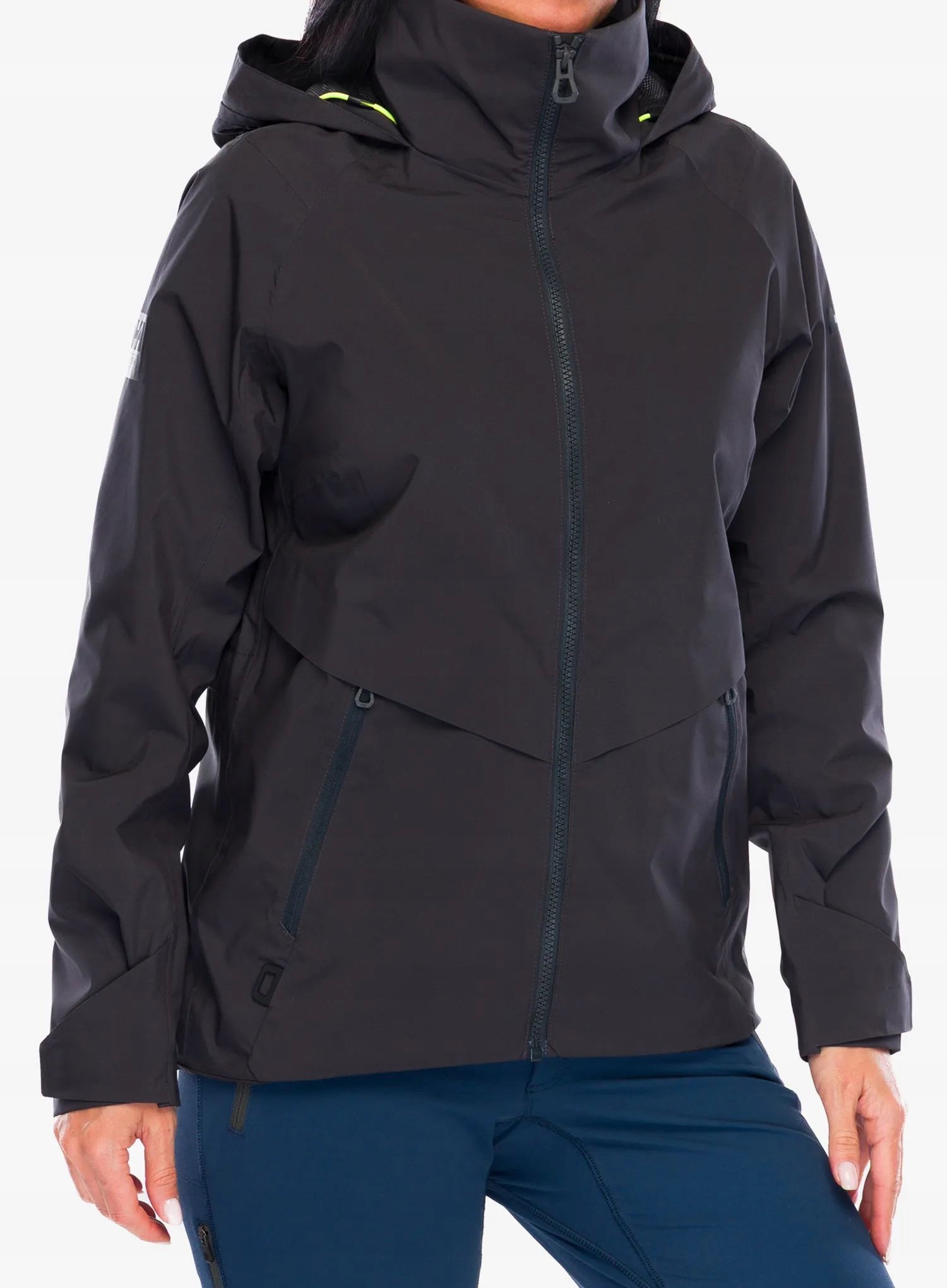 Kurtka przeciwdeszczowa damska Helly Hansen W Hp Racing Hooded ebony S