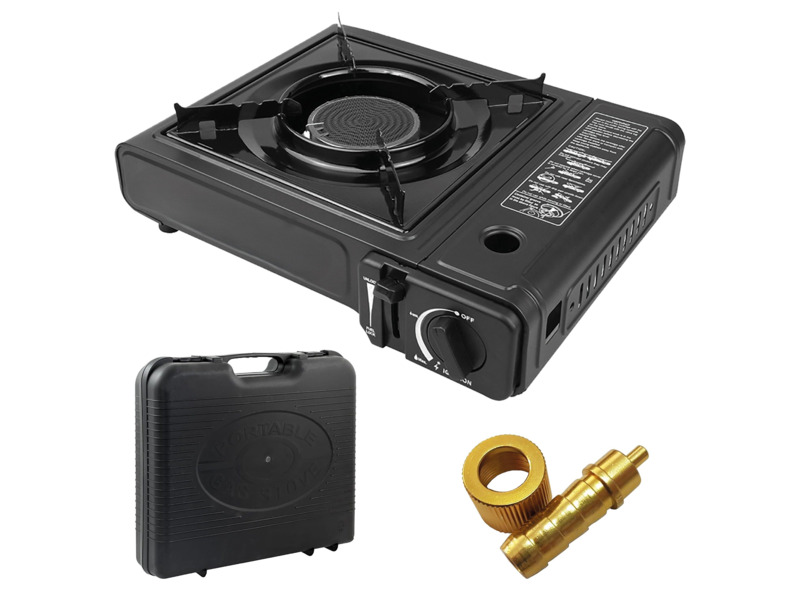 Extralink gazowa ceramiczna w walizce + adapter EX.28549 Czarna
