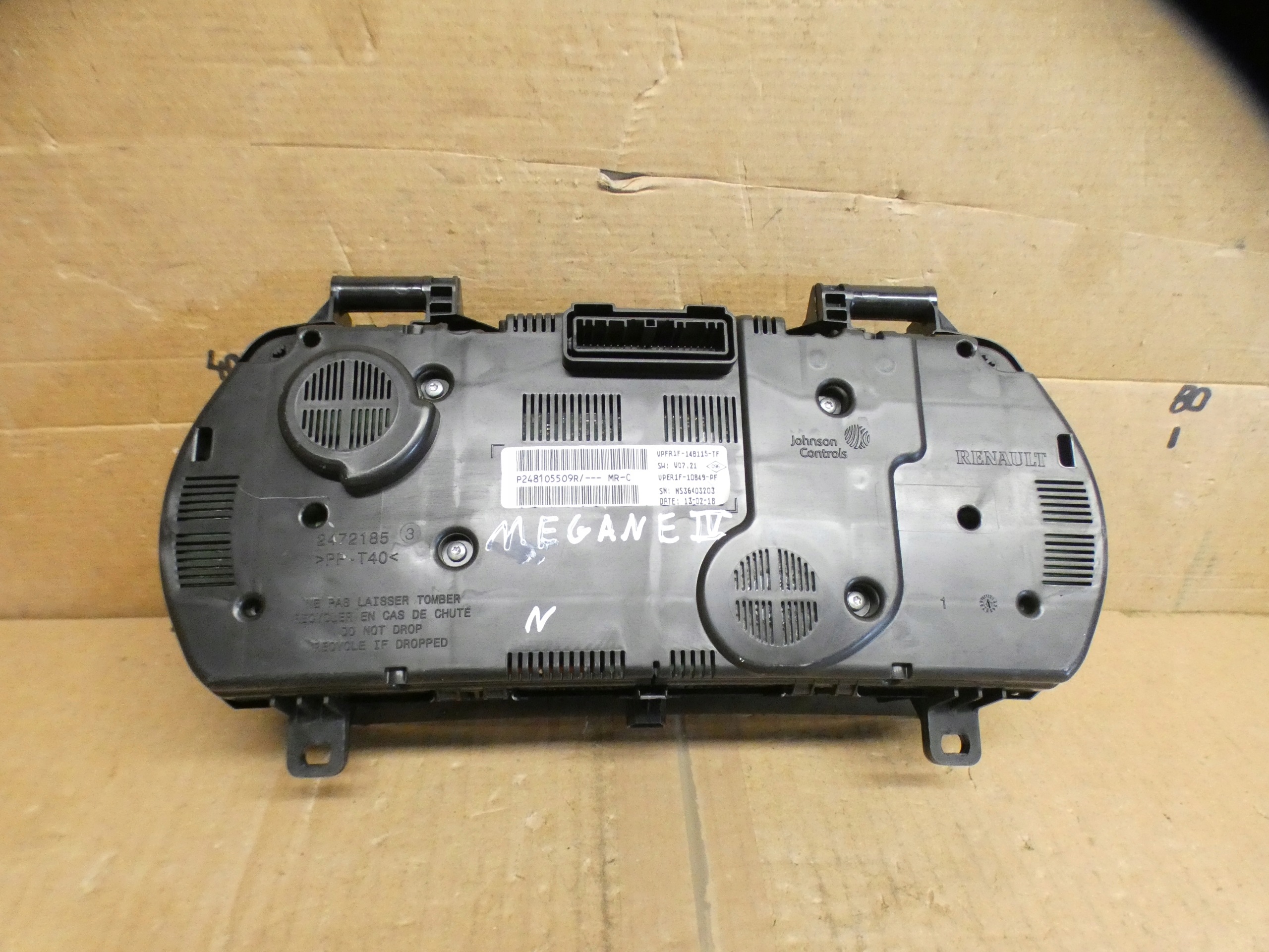 RENAULT MEGANE IV dials dials P248105509R