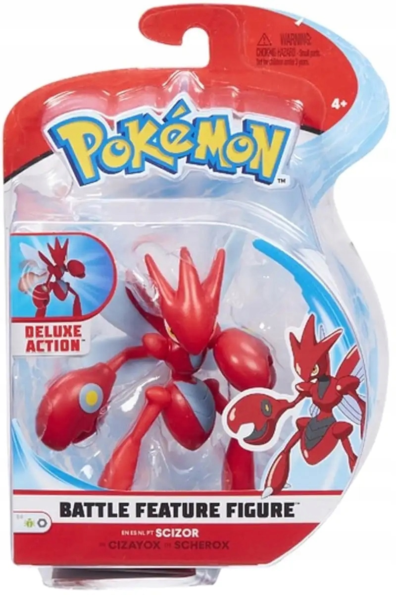 

Figurka Pokemon Scizor Scherock Cizayox z Funkcją