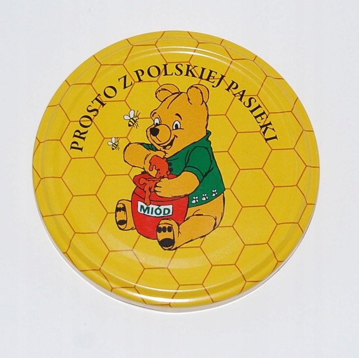 

Zakrętka nakrętka, wieczko fi82 6z 50szt miód miś