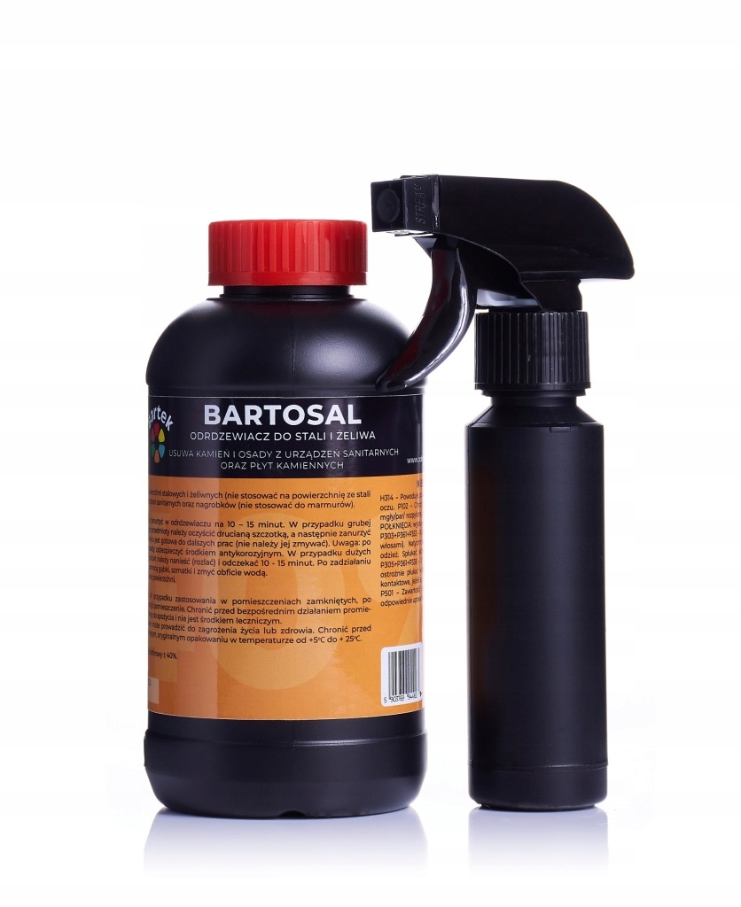 Odrdzewiacz Bartosal 500 ML Najskuteczniejszy 100 ML