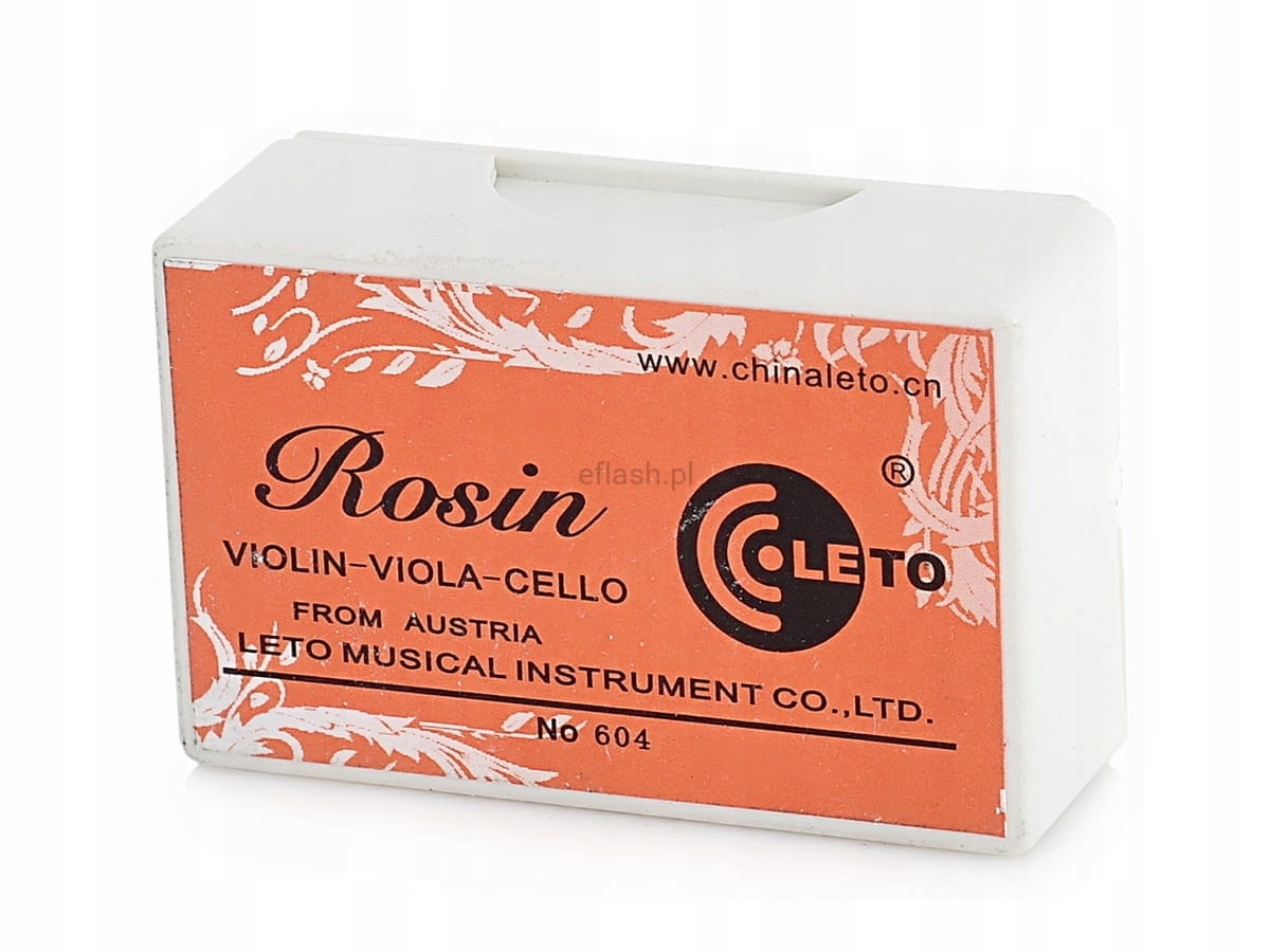 LETO604 KALAFONIA DO SKRZYPIEC,ALTÓWKI,WIOLONCZELI Marka Leto
