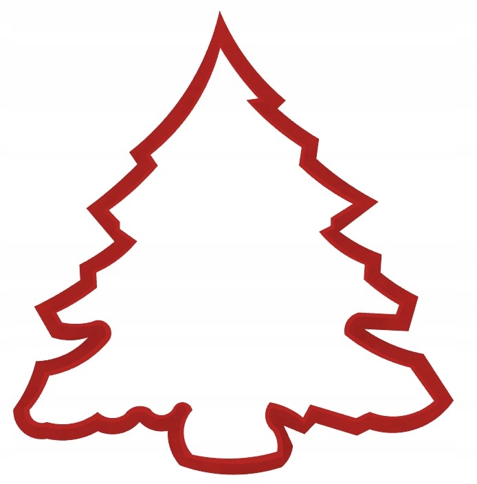 

Foremka wykrawacz do ciastek pierników choinka XL