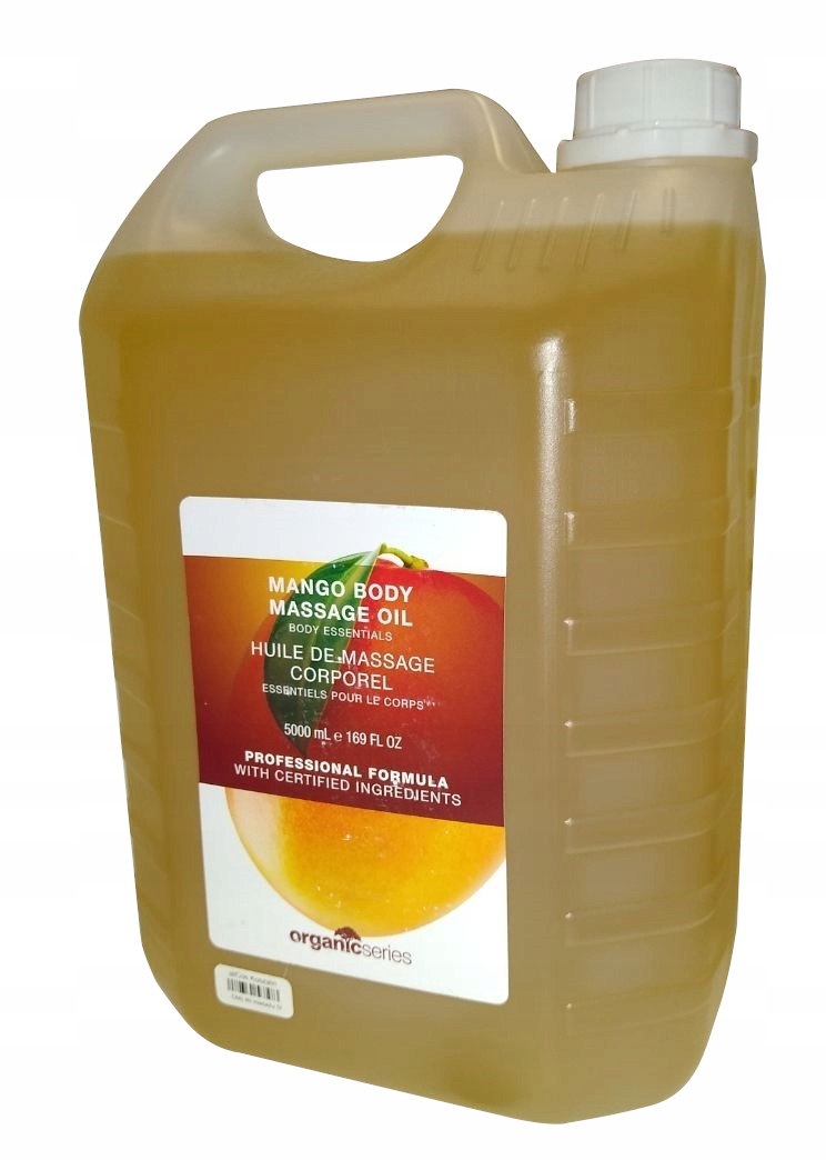 

Organic Olej Oliwka do masażu ciała Mango 5L