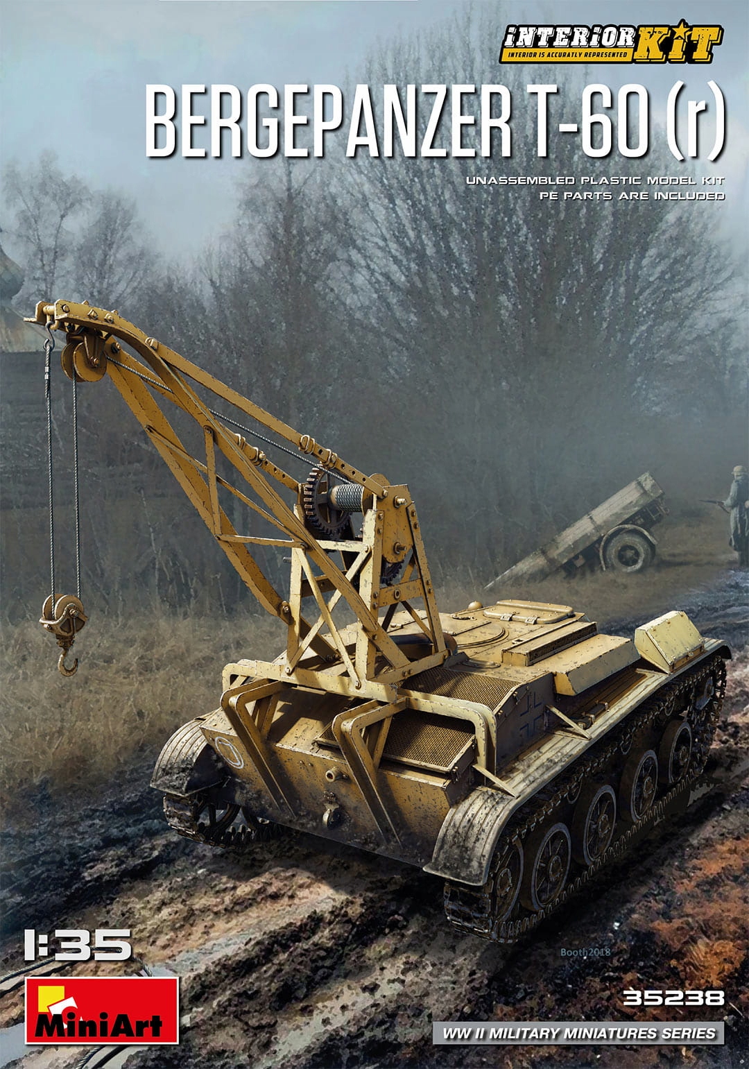 Bergepanzer T-60 R Interior Kit 1:35 MiniArt 35238