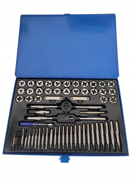 Sada závitníků a nářezů 60 dílů kufr