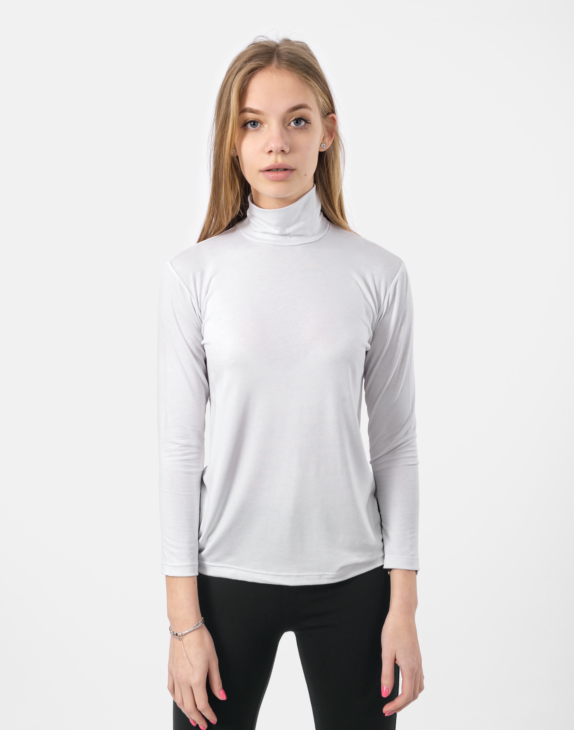 Golf damski cienki sweter Golfy Montpellier 01 r L Skład materiałowy 92% wiskoza 8% elastan