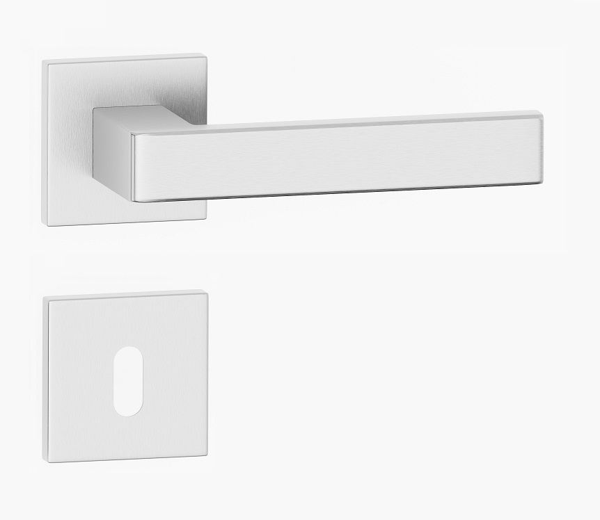 Klika Pina Slin chrom mat rozety klíč