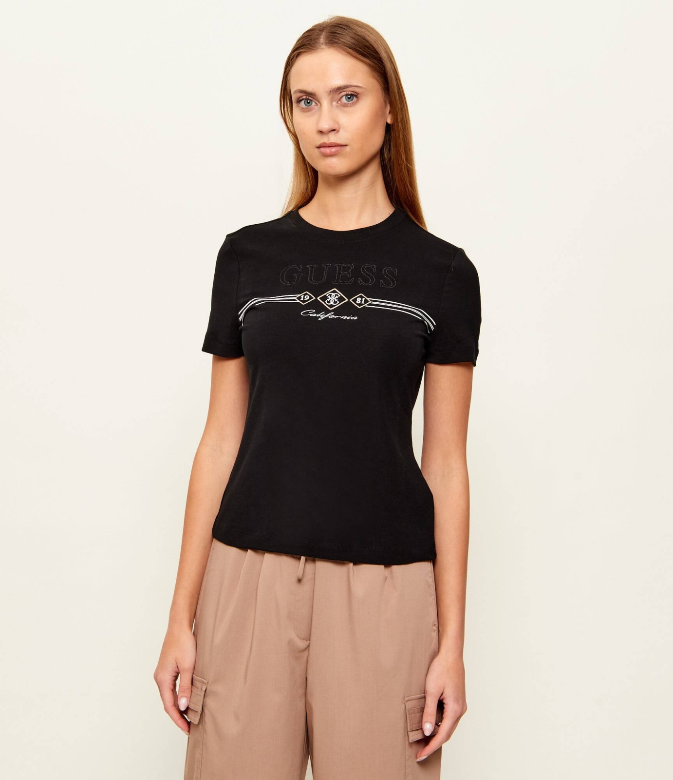 Dámské triko Guess febe ss cn t-shirt