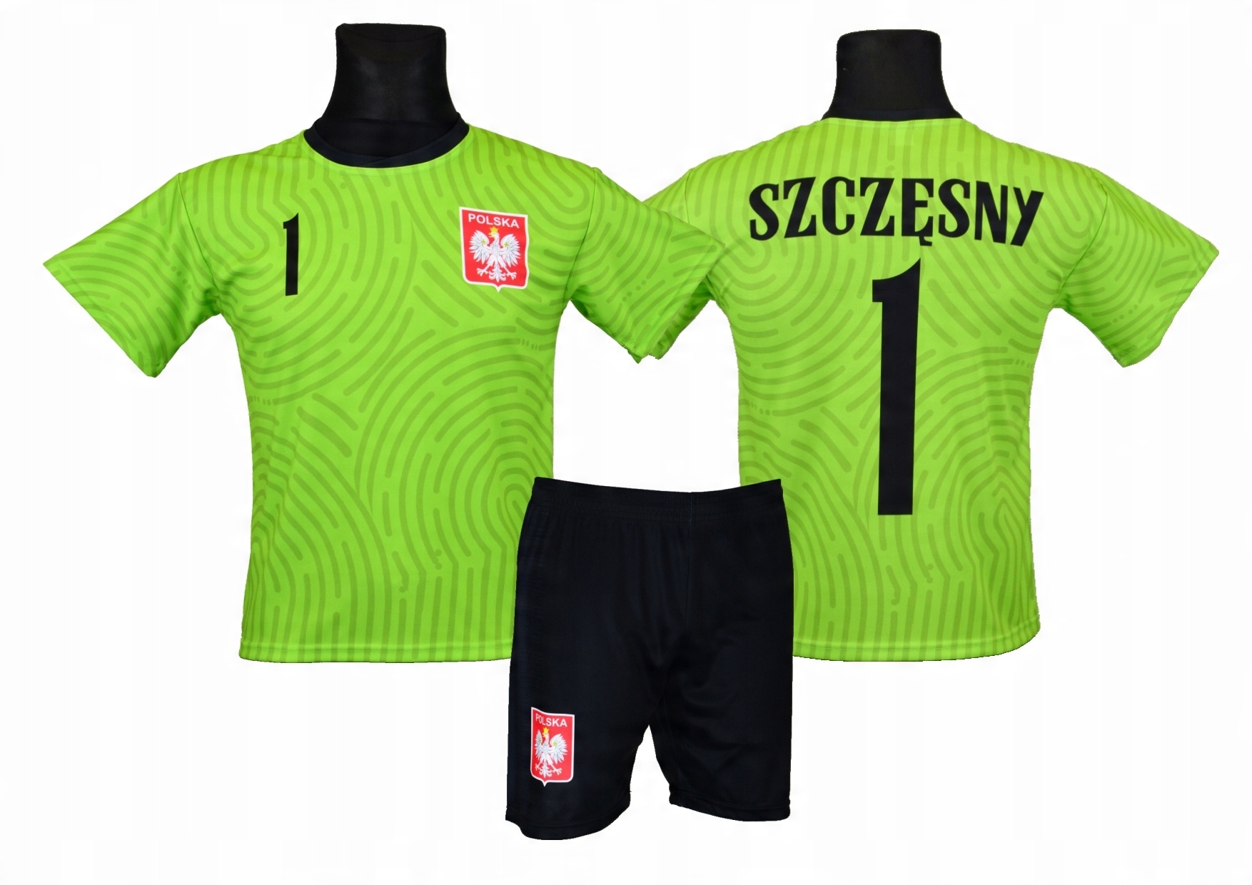 

Szczęsny Polska koszulka spodenki zielony roz. 122