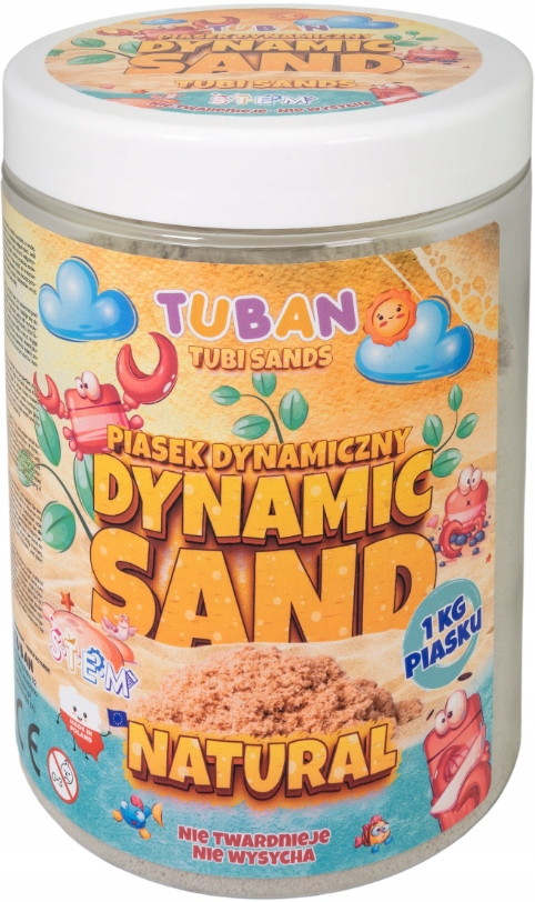 

Piasek Dynamiczny Kinetyczny 1 Kg Kolor Naturalny