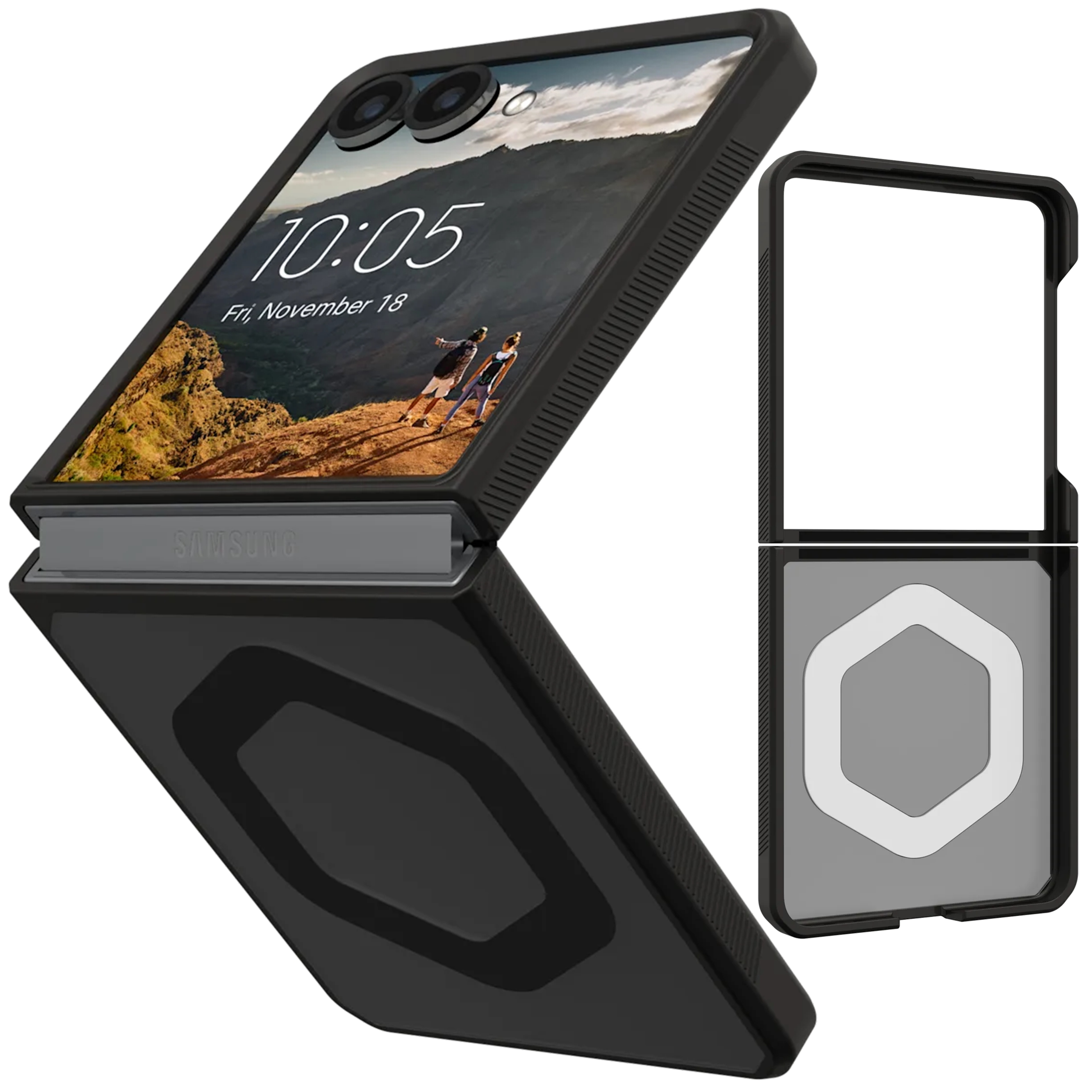 Uag Mouve Case Etui Pancerne z MagSafe do Samsung Galaxy Z Flip 7 Obudowa