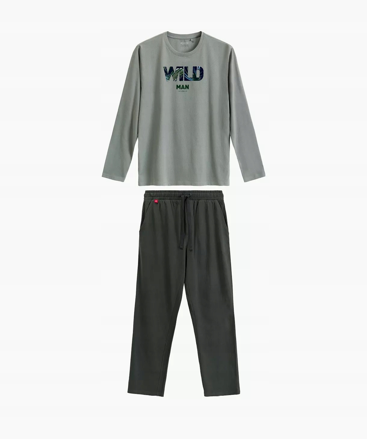 Pánské Pyžamo NMP-392 Dr XL světle zelená/khaki