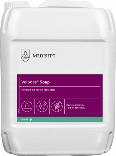 Medisept Velodes Soap 5 L emulsja do mycia.