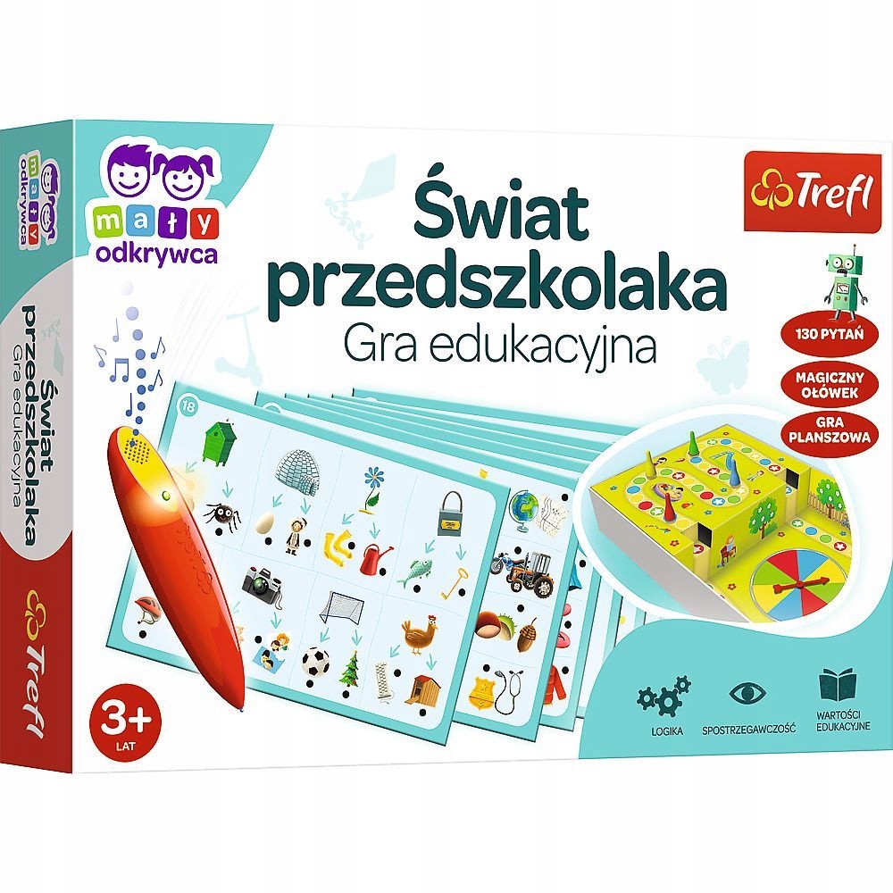 

Świat Przedszkolaka Magiczny ołówek Trefl 02112