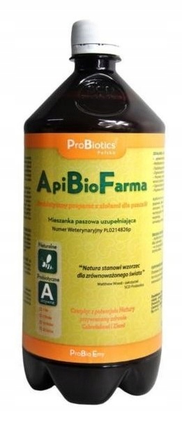 

ApiBioFarma probiotyk na wzmocnienie pszczół 1L