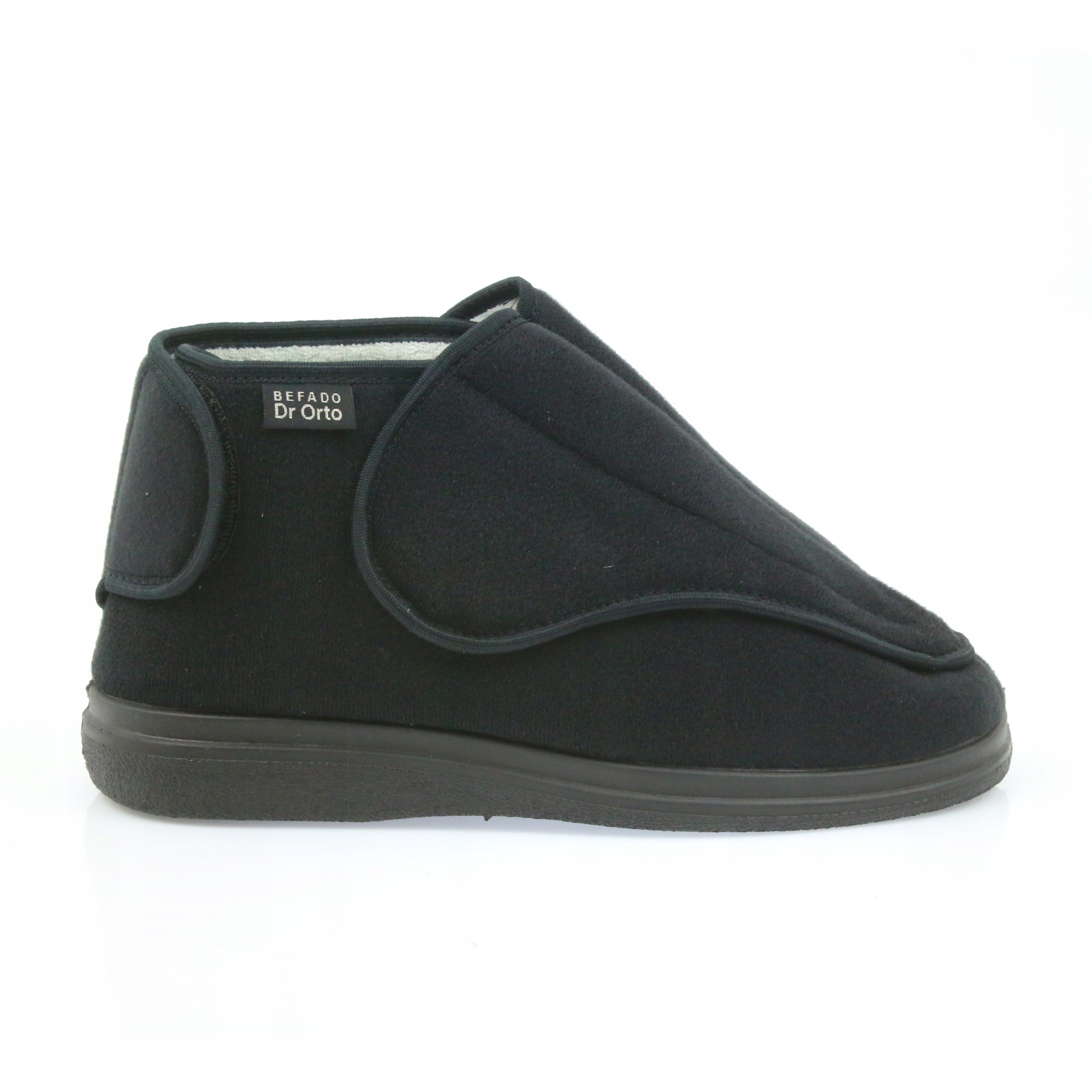 

Czarne Tkanina Buty Kobiety Kapcie Befado r.39
