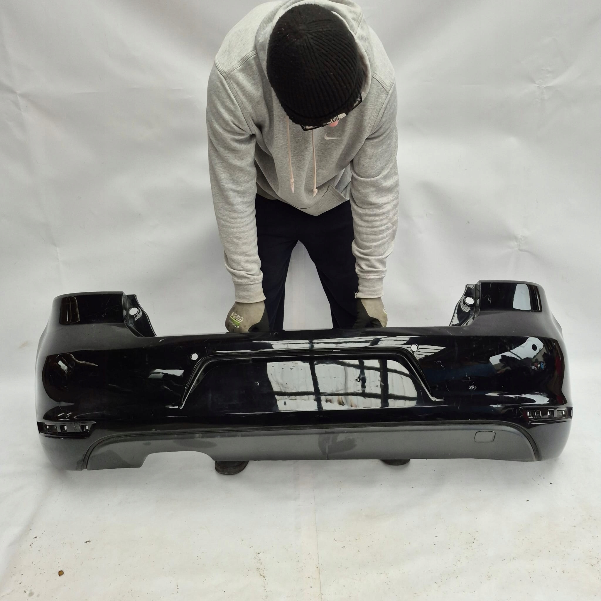 VW GOLF 6 VI CABRIO 10-16 bumper rear part rear PDC
