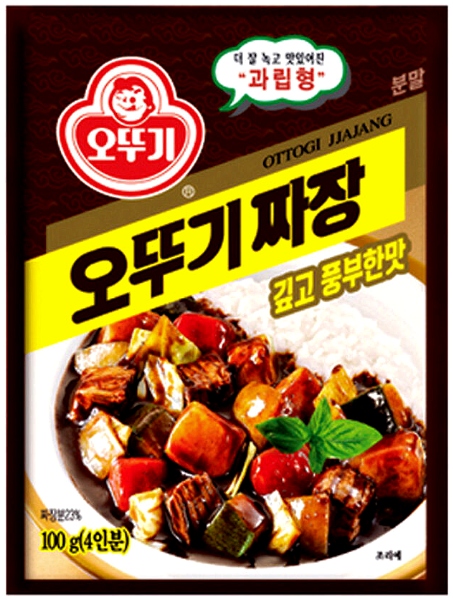 

Sos Jjajang Chajang z czarnej fasoli 100g Ottogi