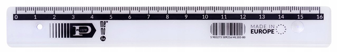 

Linijka 16cm MemoBe Pratel