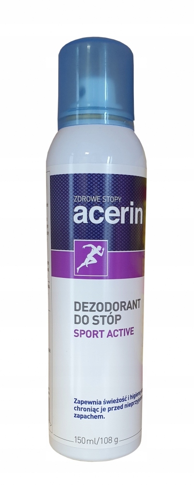 Acerin Dezodorant do stóp Sport Active 150ml Stan opakowania oryginalne