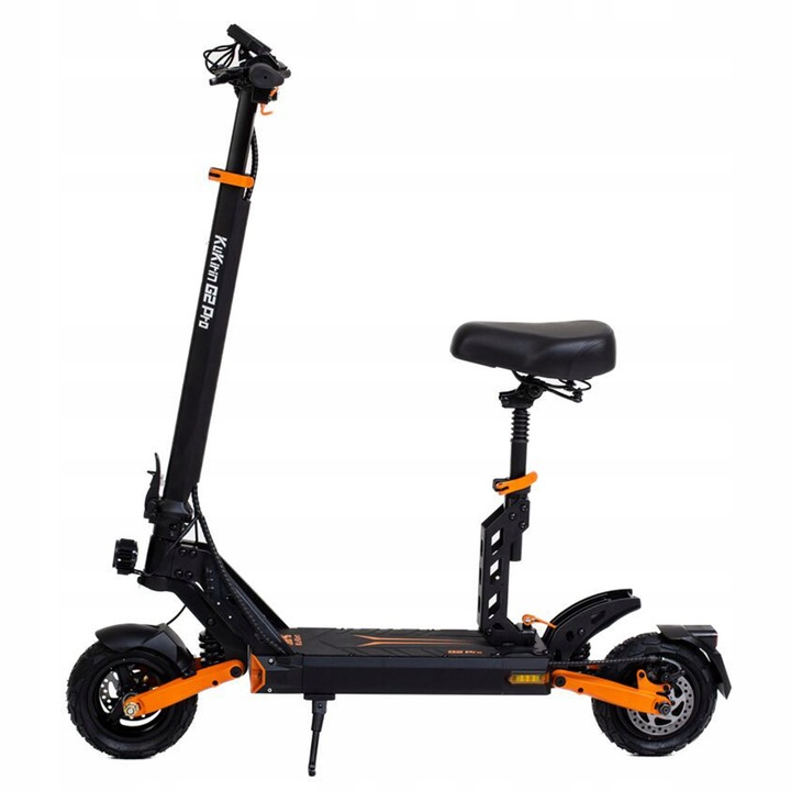 Kukirin G2 Pro Pojazd elektryczny 1000W 48V 15,6AH 45KM/H 58KM 9" 2025 nowy