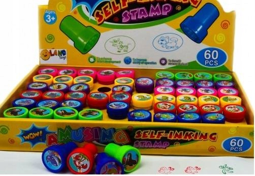 ZESTAW PIECZĄTKI STEMPELKI ZWIERZĘTA MORSKIE 12 EL Płeć chłopcy dziewczynki