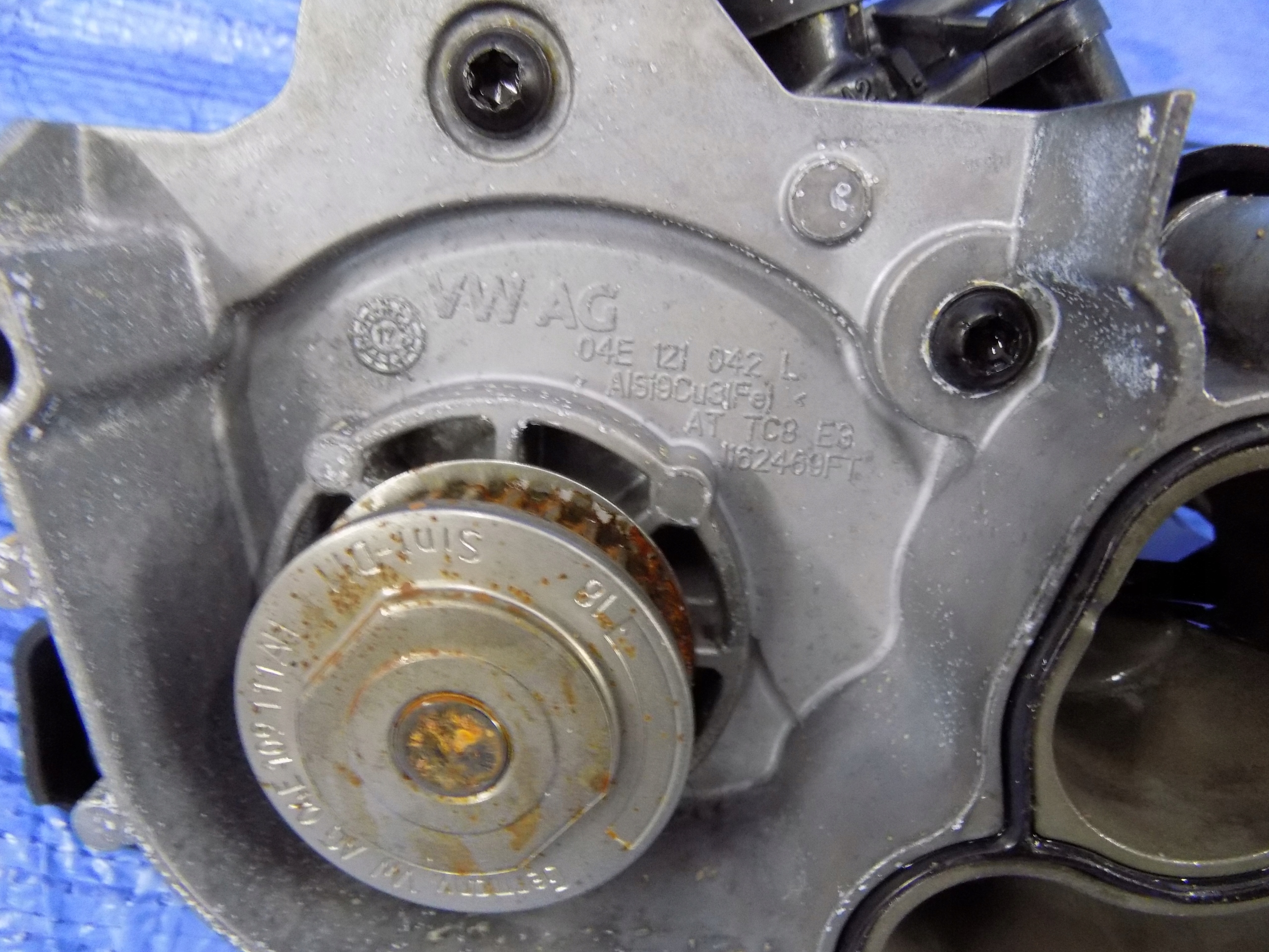 vodné čerpadlo hadice hadice VW POLO 2G 1,0B 17