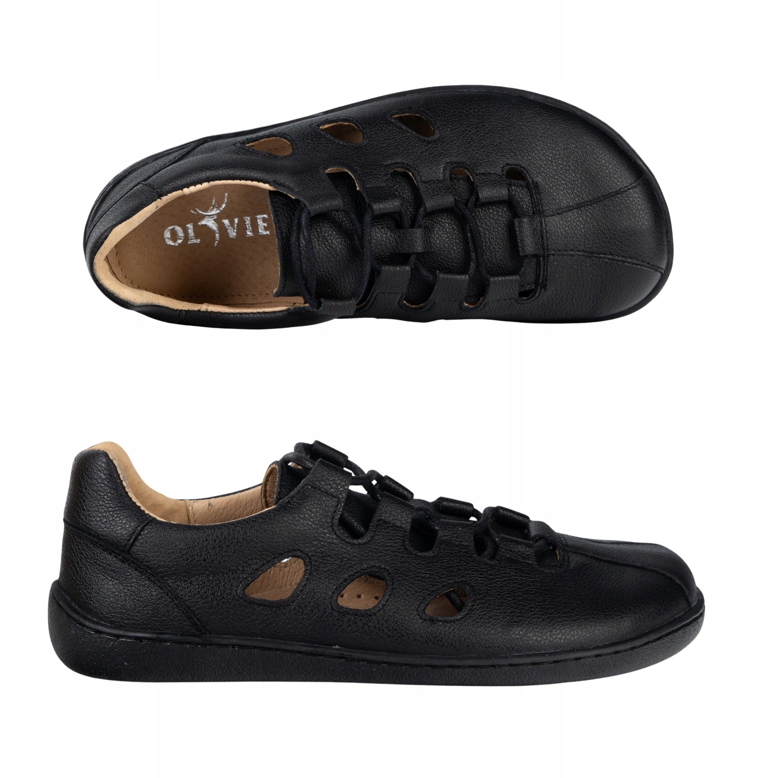 Barefoot Dámské minimalistické tenisky 1814POL černé 37