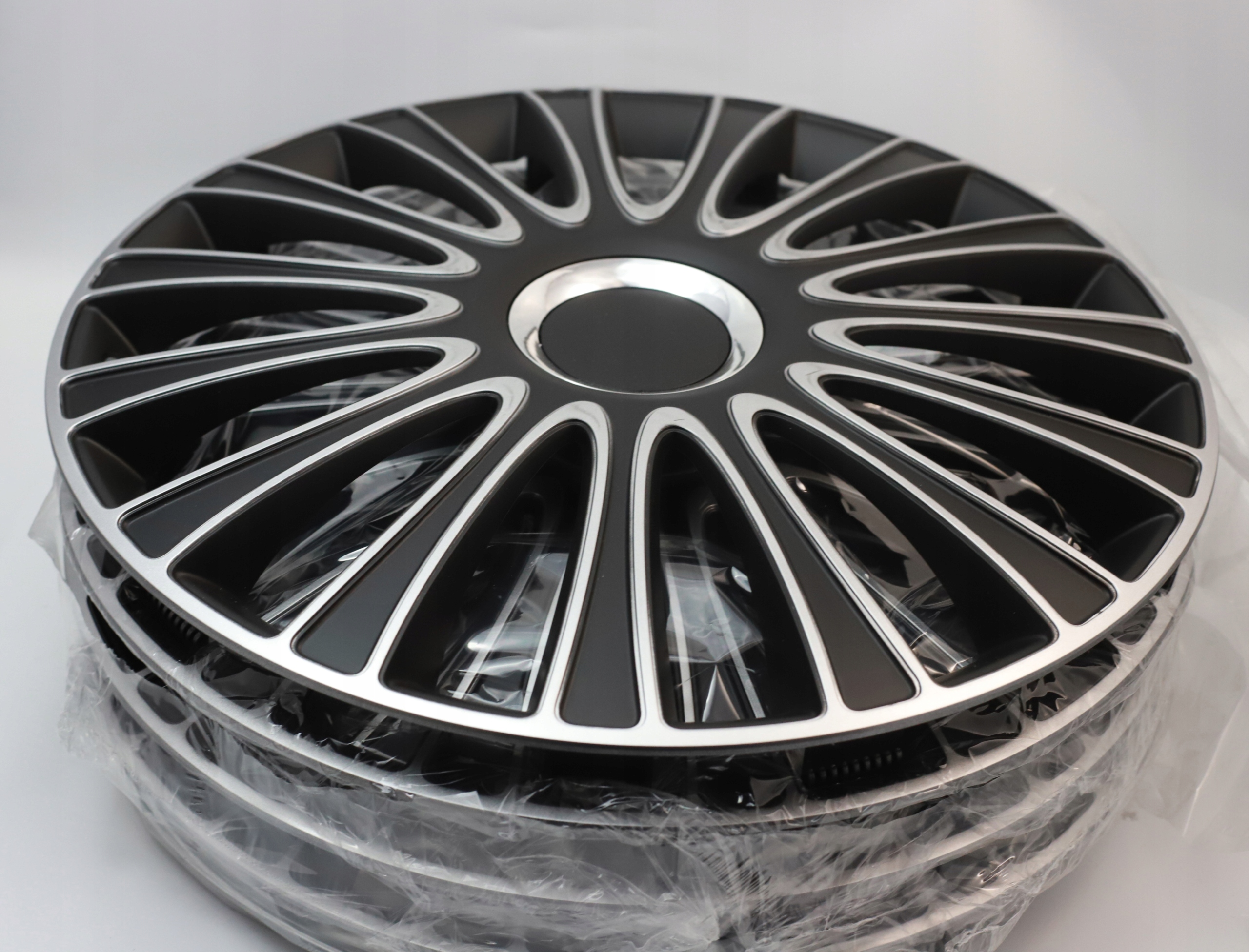 Komplet Kołpaków RACING LE MANS AUTOSTYLE 17" Czarny Producent Autostyle