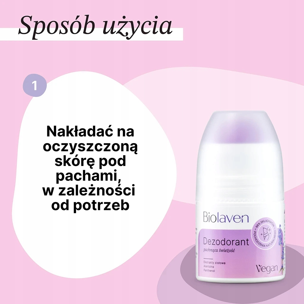 BIOLAVEN Dezodorant Problem skóry nie dotyczy