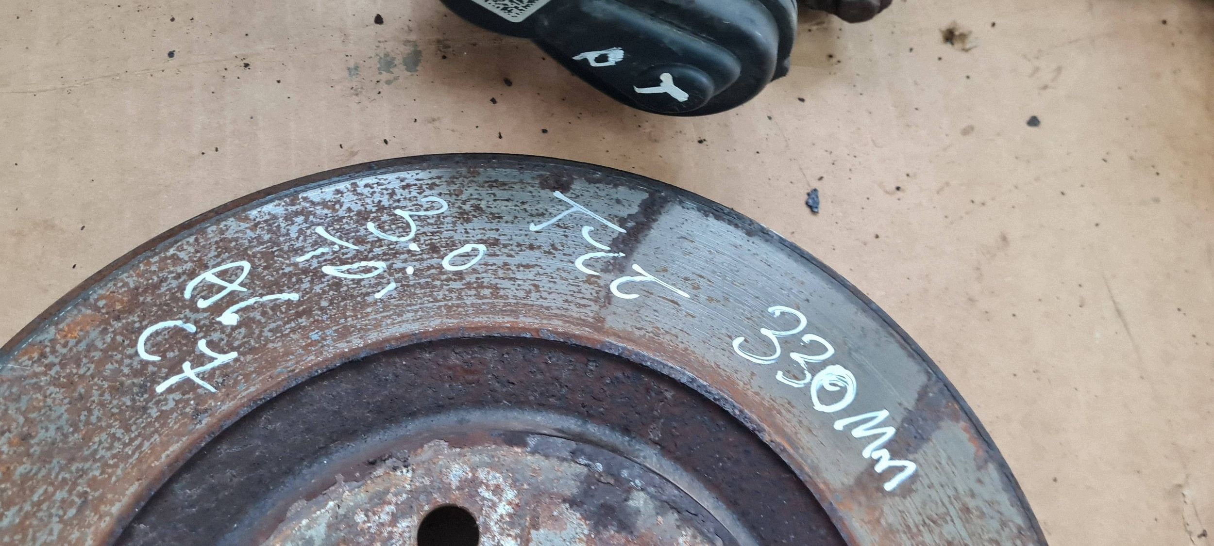 A6 C7 4G calipers caliper rear part discs 330MM running board brake A7 A4 B8 A5