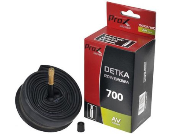 

Dętka Prox 700 x 35-40C Av samochodowa 48mm Cross