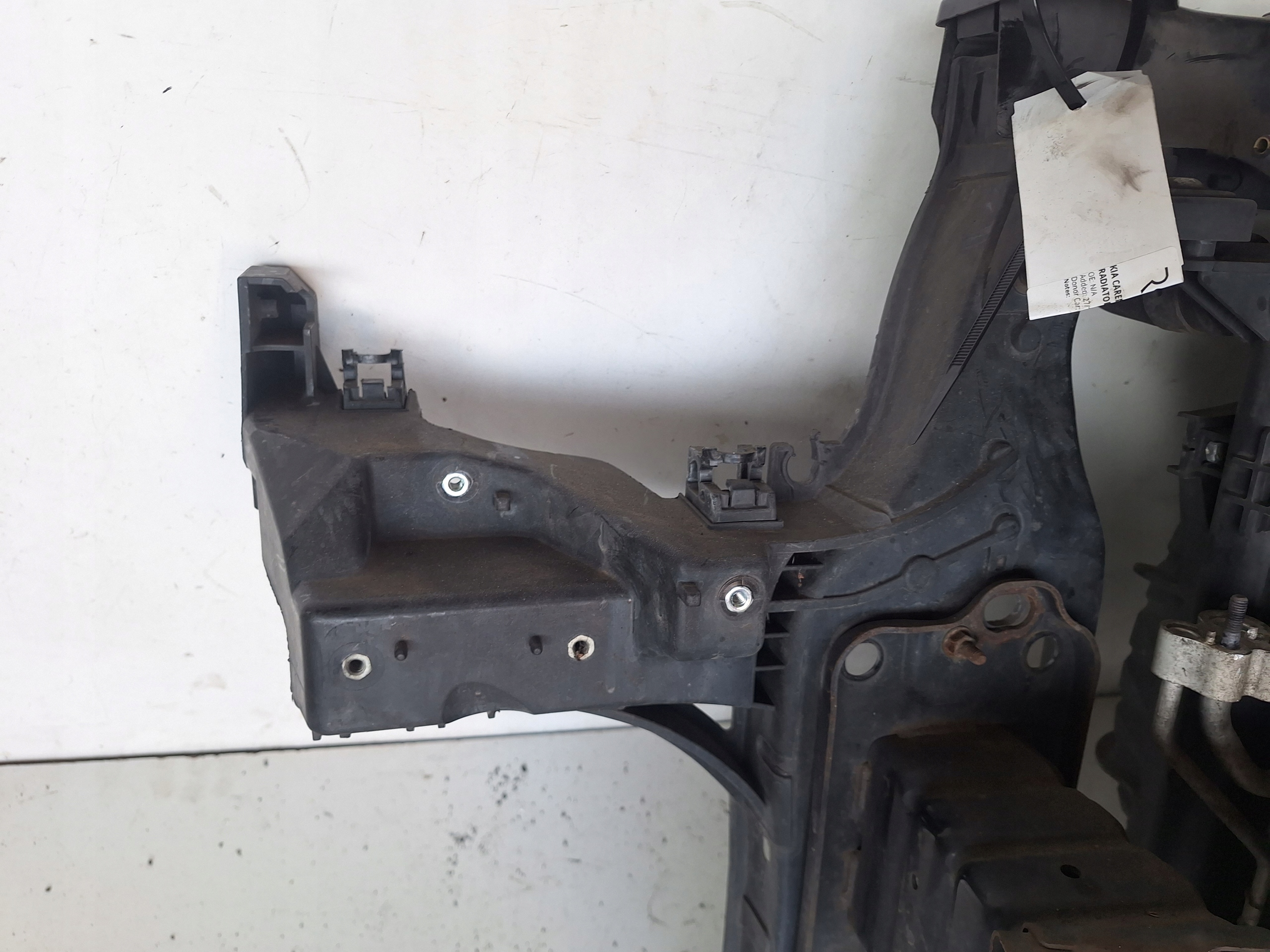 KIA CARENS IV 12-16 support panel for radiators 1.7 CRDI