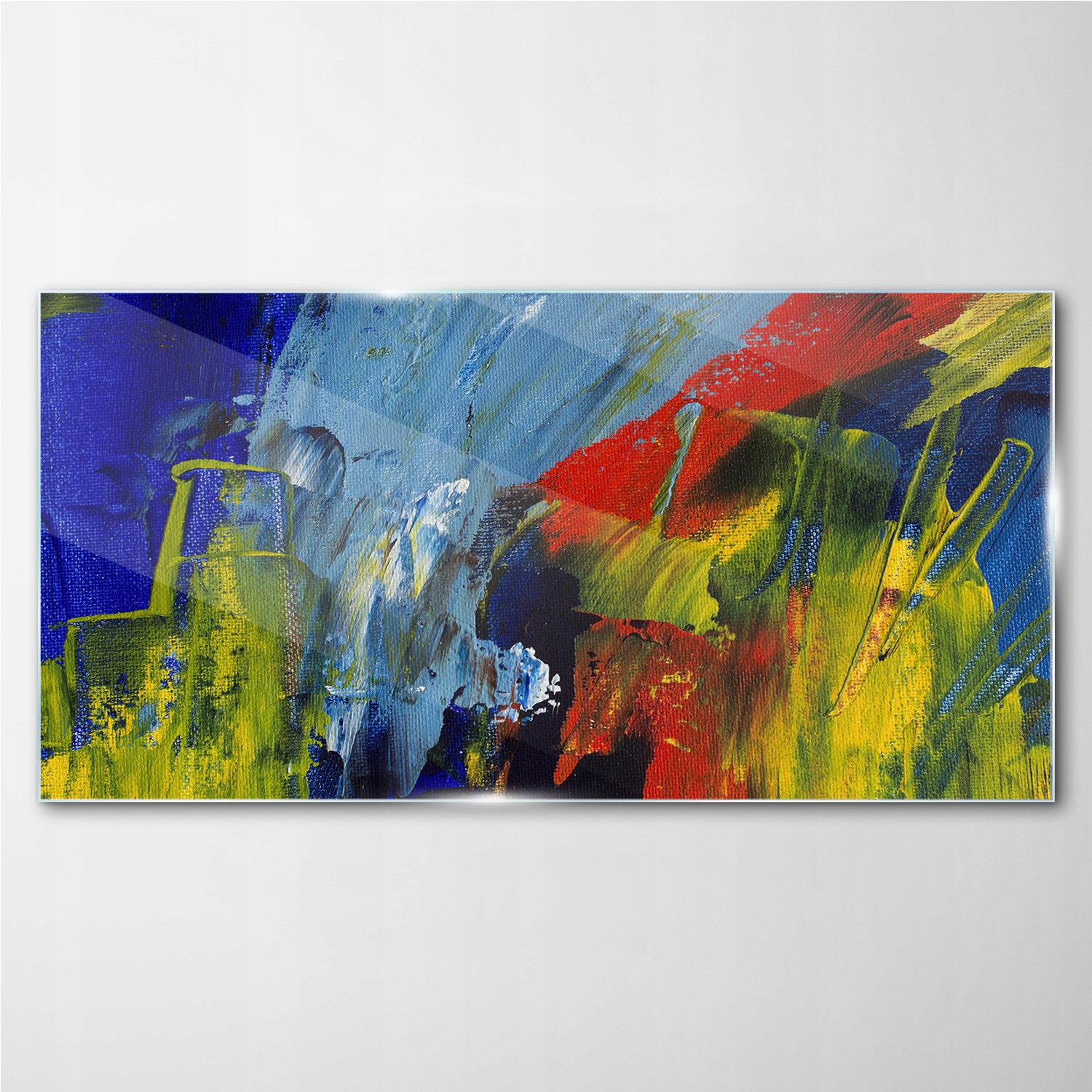 

Obraz szklany na ścianę Maźnięcia pędzlem 140x70