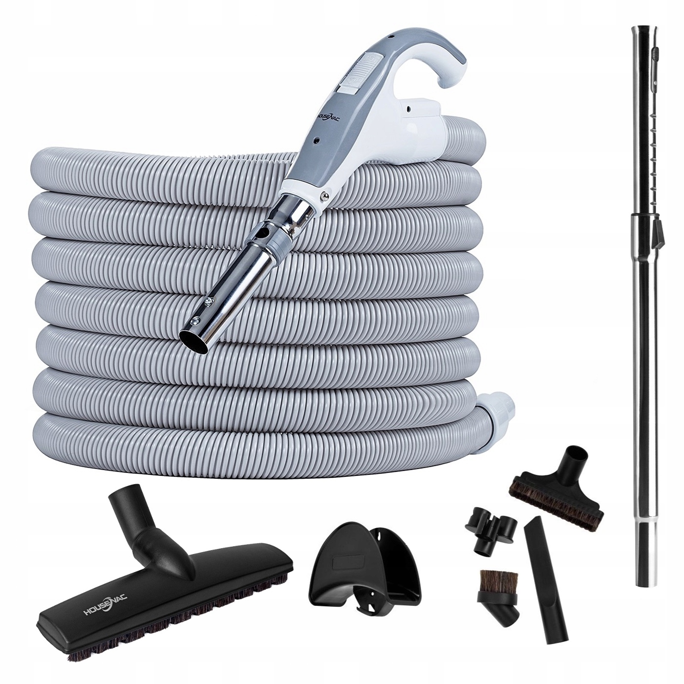 Univerzální sada 9 m příslušenství je vhodná pro Centrální Vysavač Beam