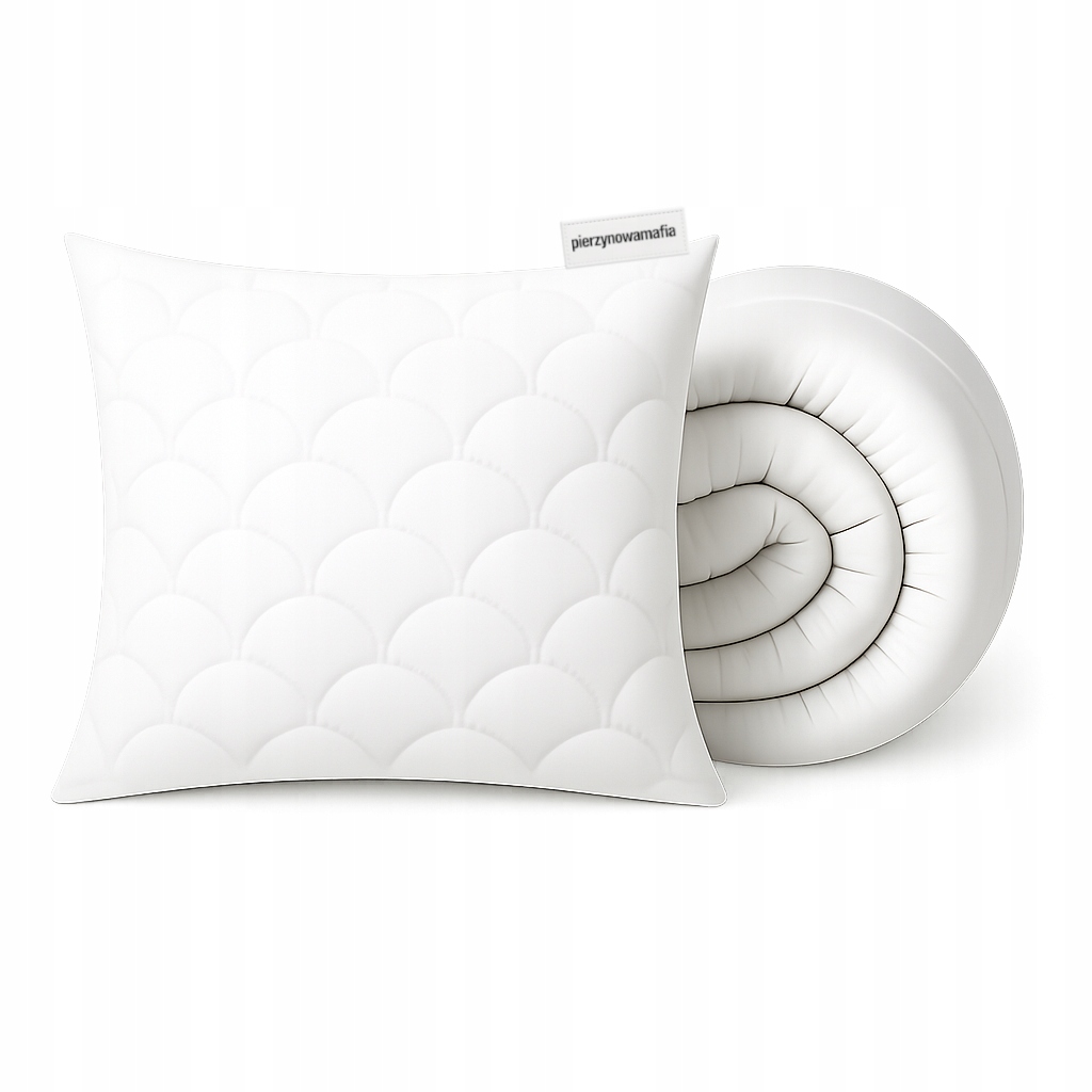 Kołdra i poduszka 160x200 70x80cm całoroczny zestaw polska jakość premium