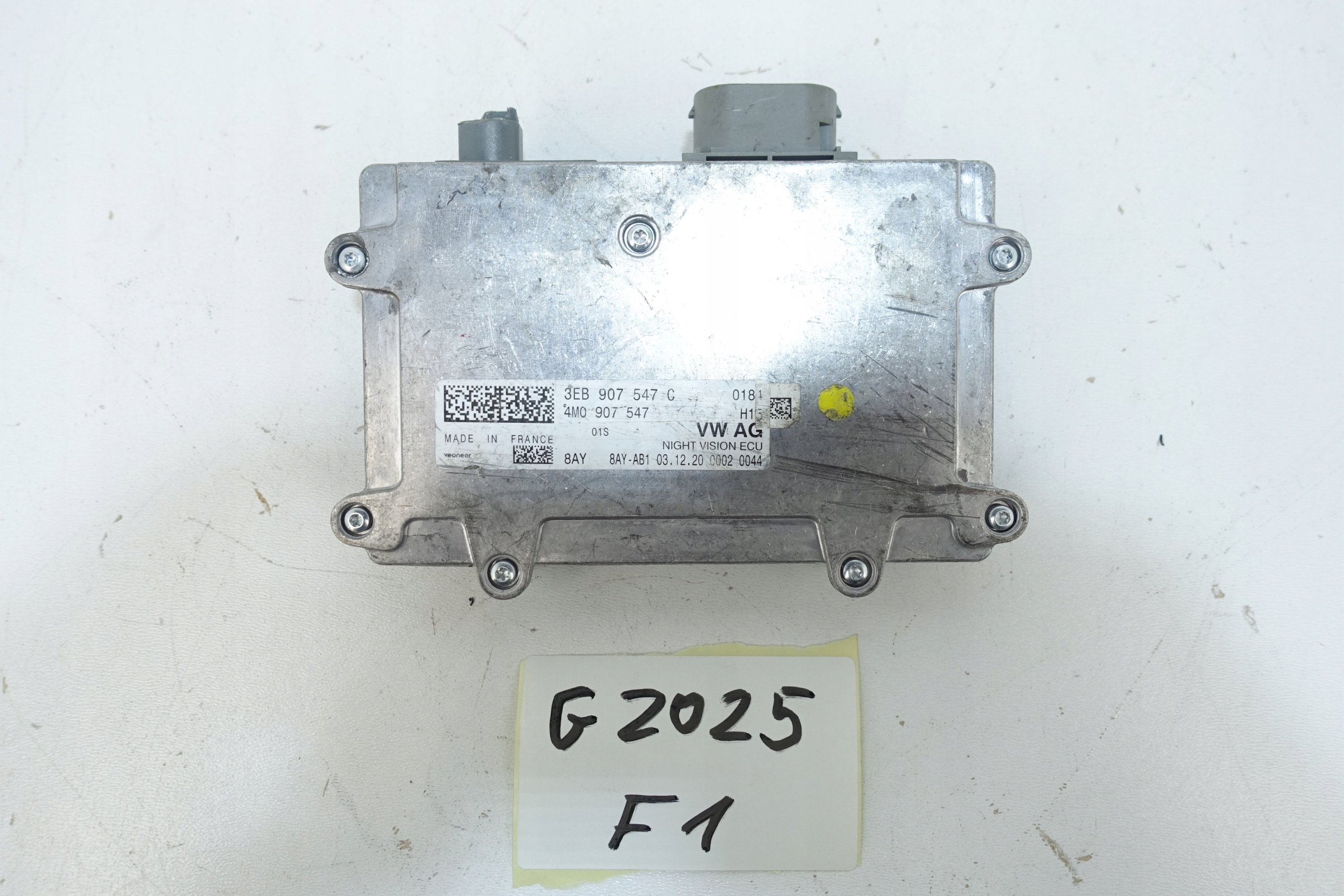 VW AUDI PORSCHE control unit module NIGHT VISION 3EB907547C 4M0907547
