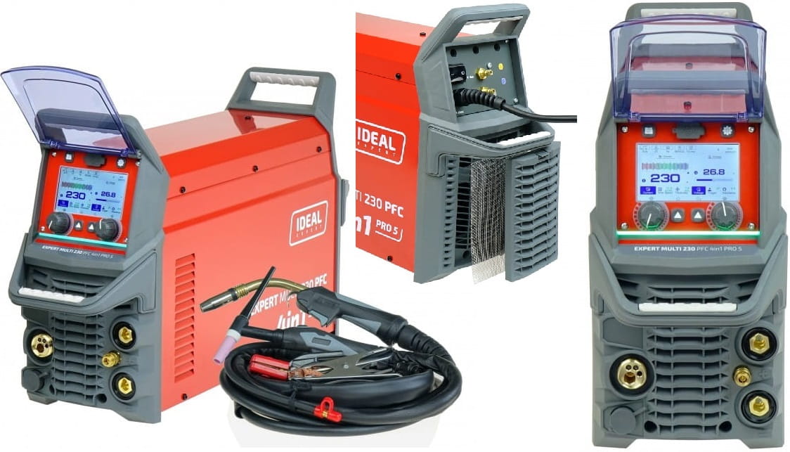 Expert Multi 230 Pfc Pulse 4in1 Pro5 Spawarka Mig Tig Mma Ac/dc