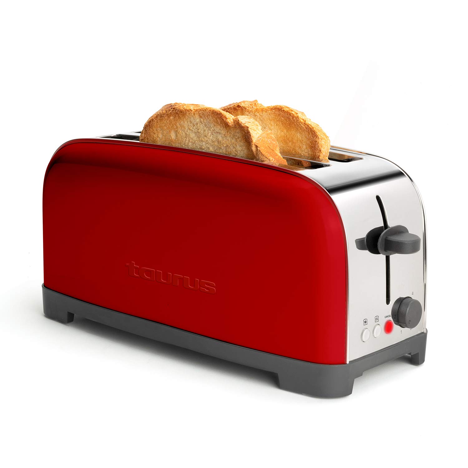 Toster Taurus Vintage czerwony 1400 W