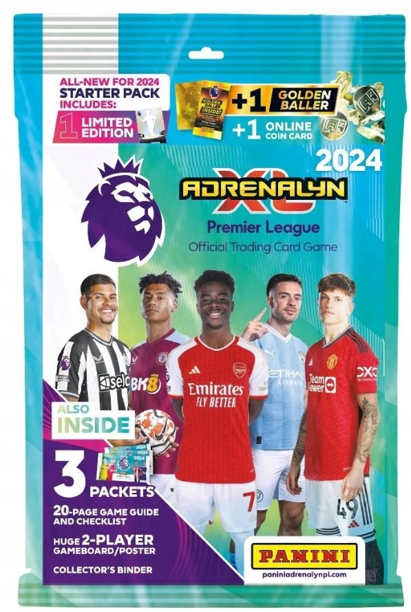 Premier League 2024 Zestaw Startowy Album Panini