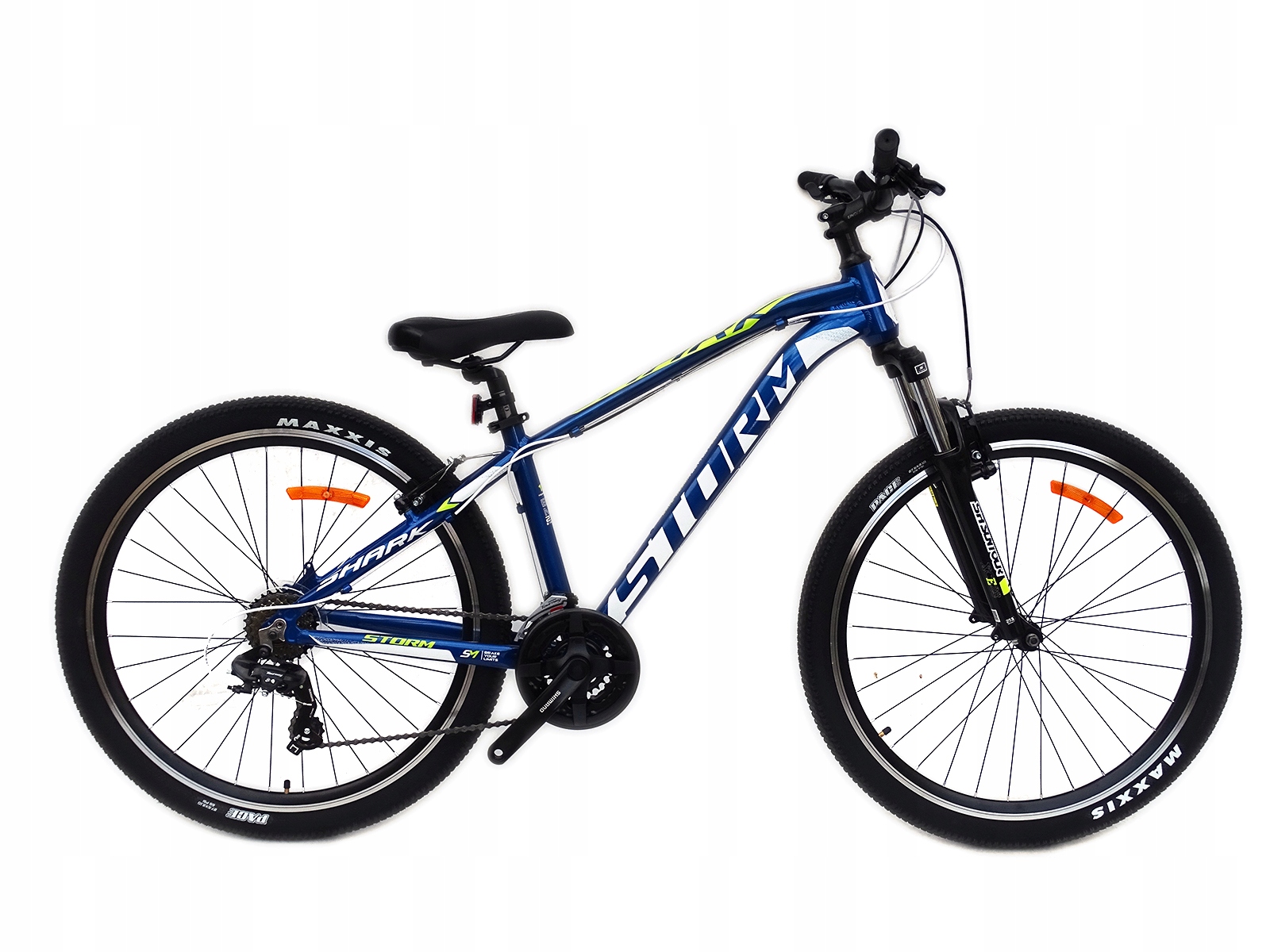 Rower Storm Shark 27,5 15'' Aluminiowy Amortyzowany Niebieski
