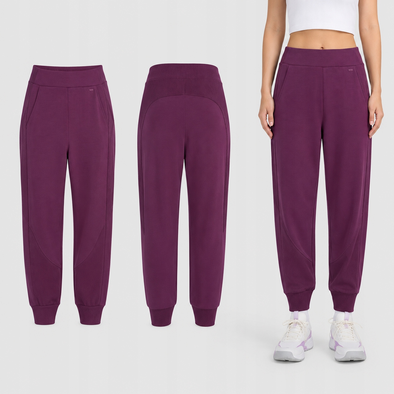Dámské Tepláky 4F Sportovní Joggery S Modalem XXL F1410 SS26