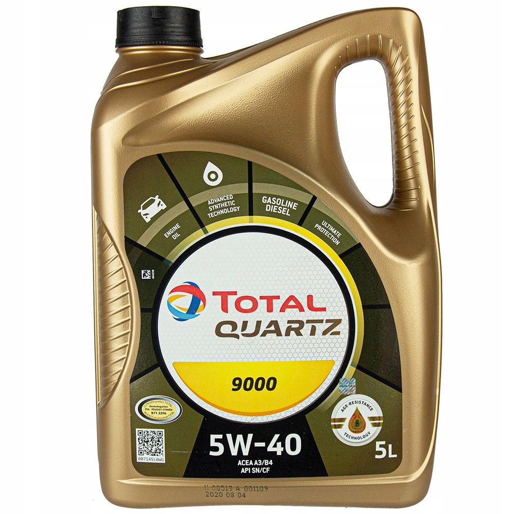 

Olej Total Quartz 9000 Energy 5W40 5l