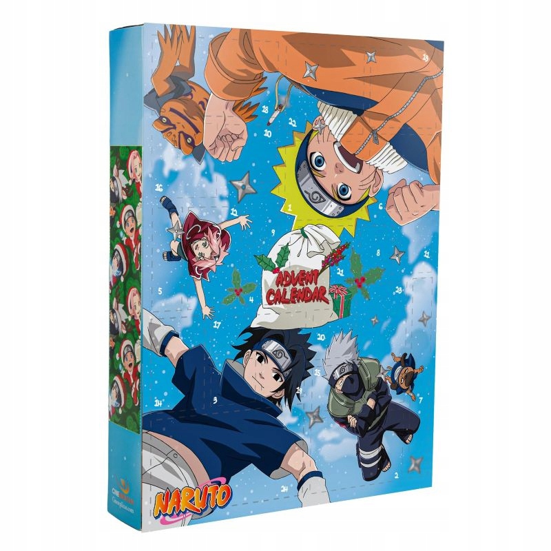 Адвент-календарь Cinereplicas Naruto, 24 сюрприза: аксессуары ниндзя и игрушки