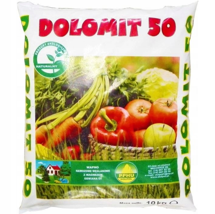 

Dolomit 10KG Wapno Nawozowe Z Magnezem
