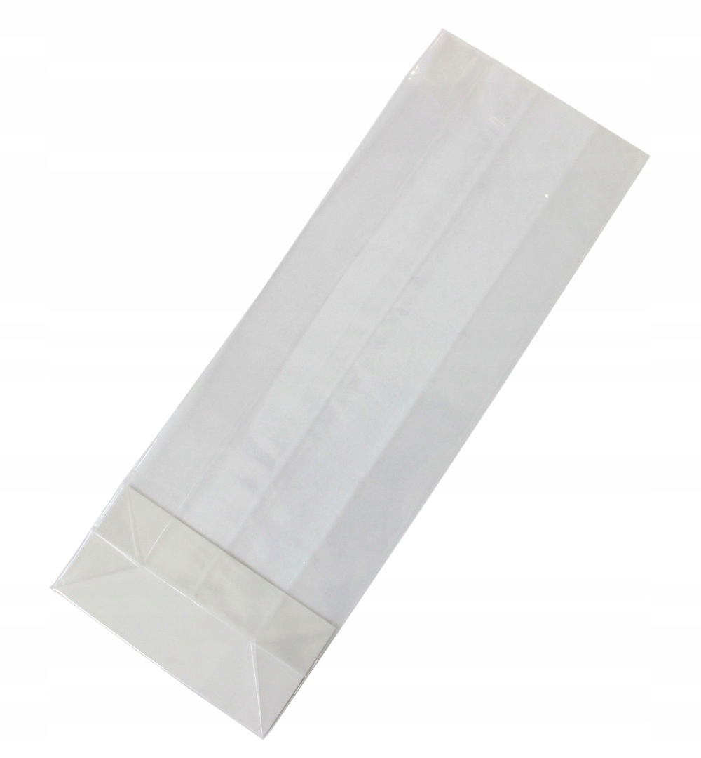 TOREBKI WORECZKI CELOFANOWE KLOCKOWE 10x6x28 cm Szerokość produktu 10 cm