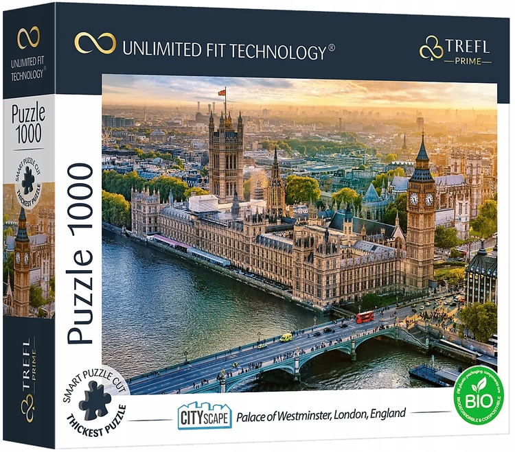

Trefl Puzzle 1000 Uft Pałac Westminsterski 10705